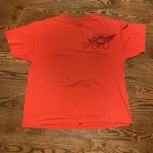 Nike Mens Red Tee T-Shirt, Short Sleeve, Size 2XL, PLEASE READ